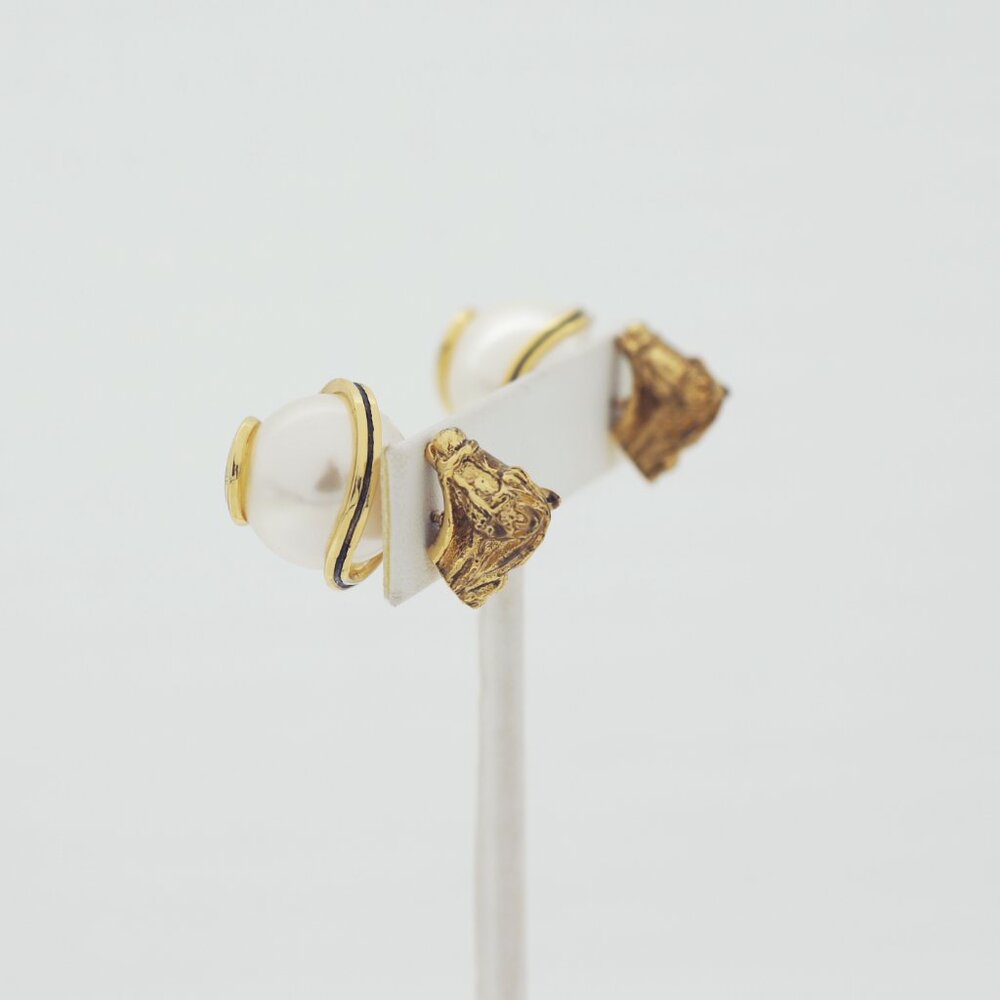 Christian DIOR Tribales Earrings - Picture 2 of 6